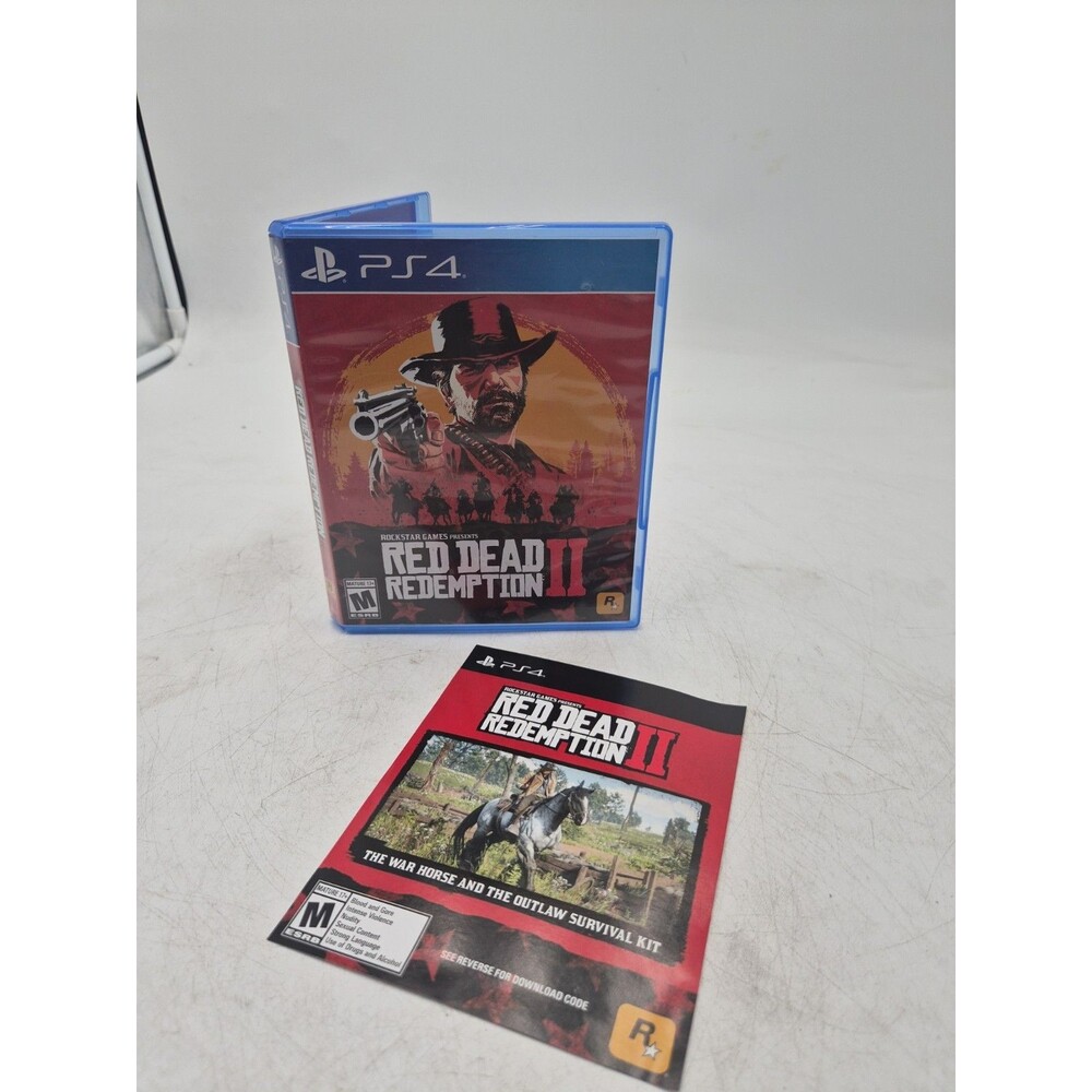 Red Dead Redemption 2 - Sony PlayStation 4 w Map